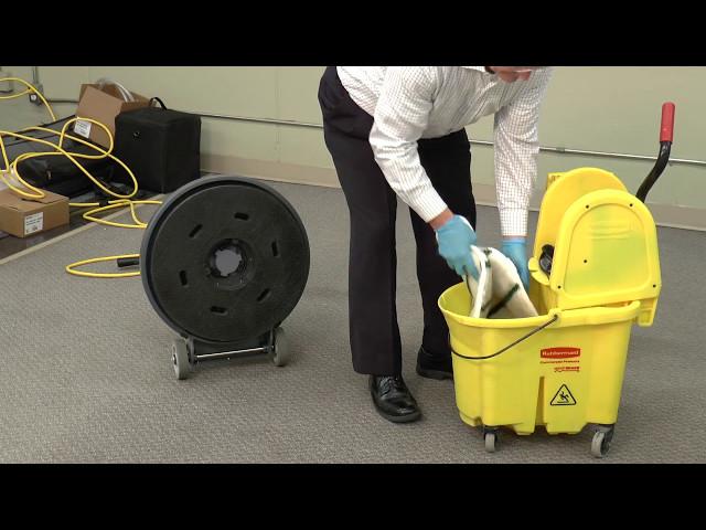 Carpet Maintenance - Spin Bonnet