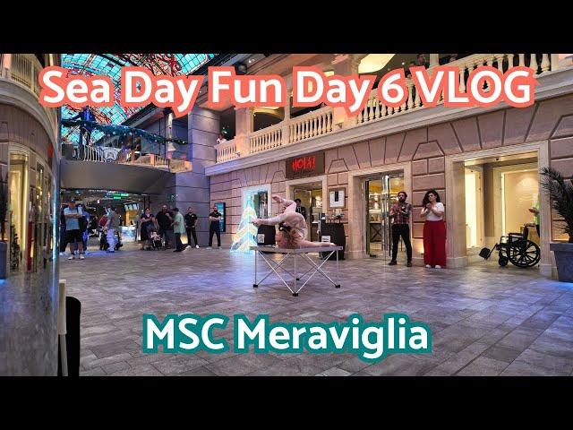 DAY 6 on MSC Meraviglia: Pop Up Shows and Tacos!