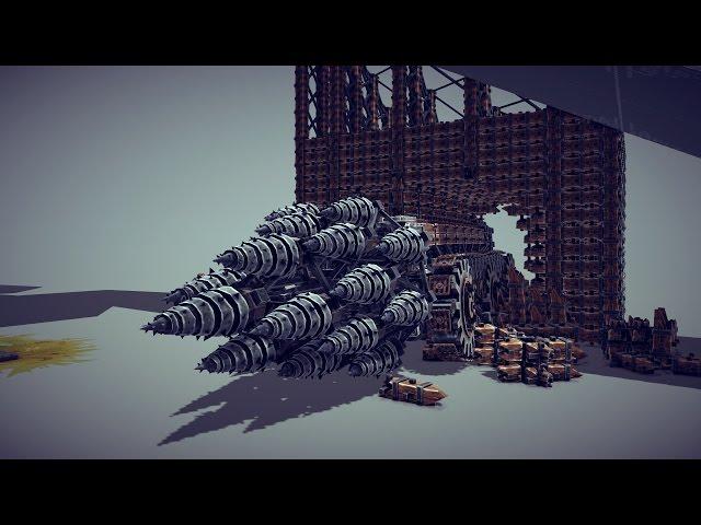 Besiege v 0.27 - The Tunnel Driller. Works, no mods.