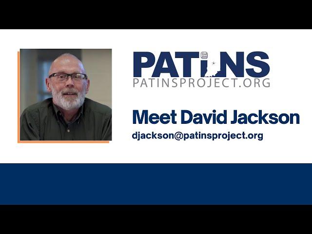 Meet David Jackson