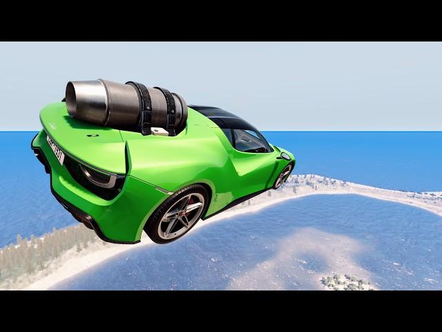 Epic High Speed Car Jumps #281 – BeamNG Drive | CrashBoomPunk