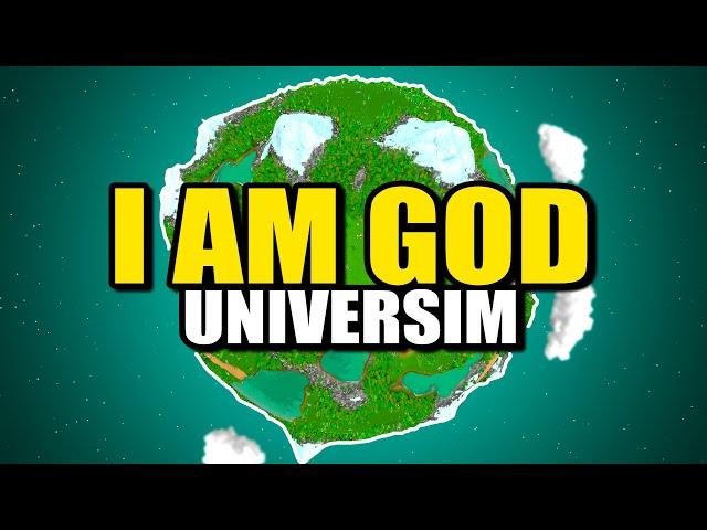 I Became God to Save Human Civilization... (The Universim)