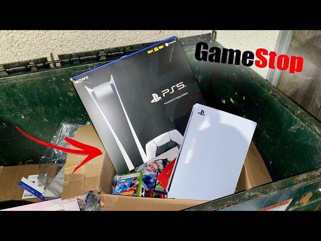 THIS IS A DUMPSTER JACKPOT!! Finding PS5 in the Trash!!