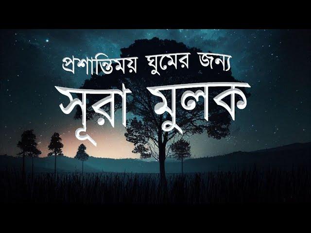 প্রতিদিন রাতে শুনুন প্রশান্তিময় ঘুমের জন্য সূরা মুলক তিলাওয়াত | Surah Mulk Recited by Shamsul Haq