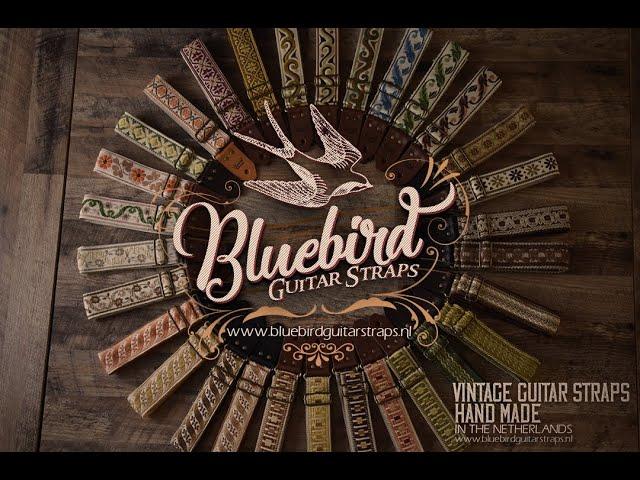 Bluebird Vintage Guitar Straps - Every guitar deserves a stunning strap!