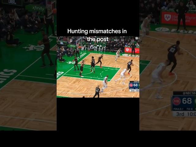 Kristaps Porzingis is a bully #nba #basketball #nbahighlights #shorts #celtics #bostonceltics #fyp