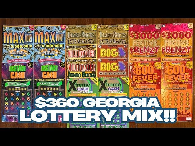‼️$360 Georgia Lottery Mix‼️