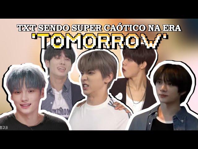 momentos SUPER CAÓTICOS para relembrar do TXT na era 'TOMORROW'