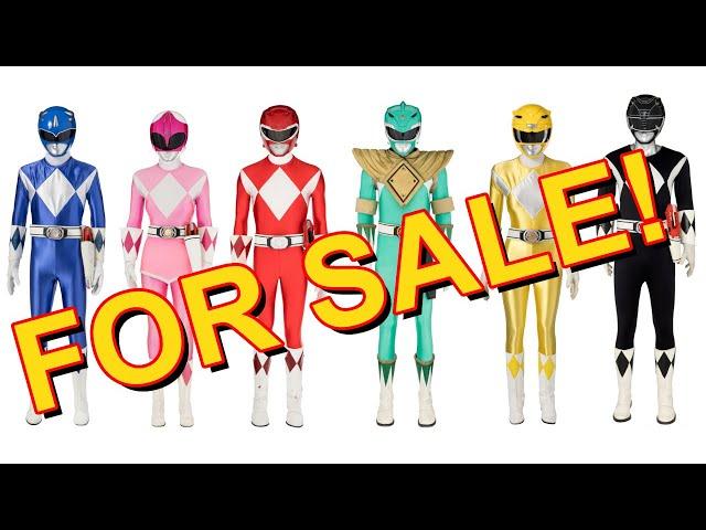 Hasbro Selling ALL Power Rangers Suits and Props!