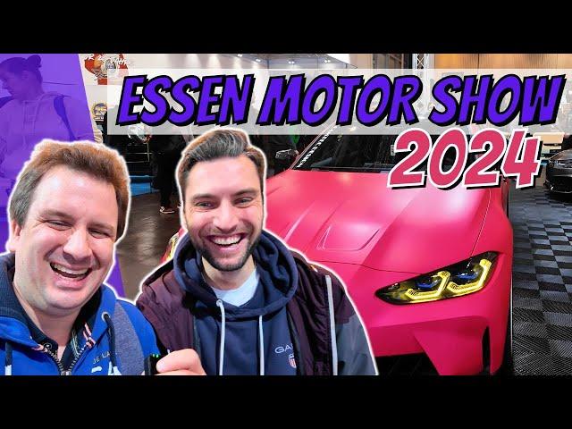 Unterwegs auf der Essen Motor Show 2024 - Vlog-Tour mit meinem Kollegen!