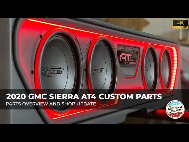 2020 GMC Sierra AT4 - Custom Stereo Upgrade Parts and New Shop Overview