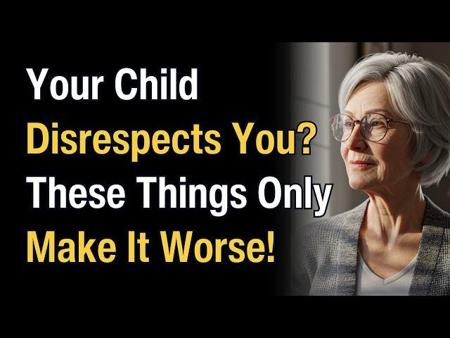 Never Do These 5 Things When Your Kids Disrespect You in Old Age – It Tells Them You’re Weak