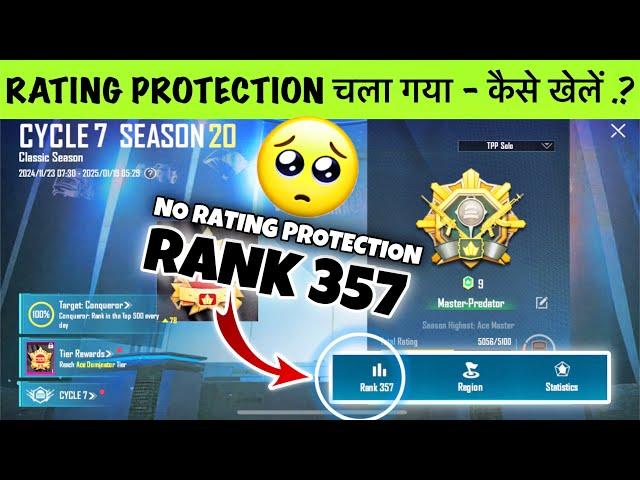 DAY 15 : NO RATING PROTECTION ! HOW TO PLAY..? SOLO CONQUEROR BEST SURVIVAL TIPS AND STRATEGY