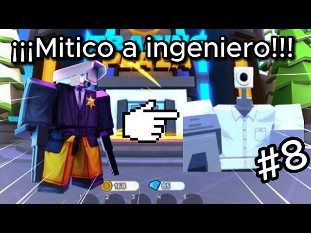 Mítico a ingeniero Dia 8  toilet tower defense #toilettowerdefense