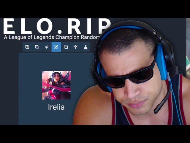 TYLER1: STATICALLY RANK 1 IRELIA 1V9 FROM A CHAMP RANDOMIZER