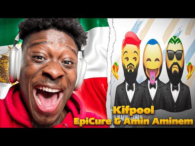 EpiCure & Amin Aminem - "Kifpool" OFFICIAL AUDIO | اپیکور و امین امینم - کیف پول REACTION