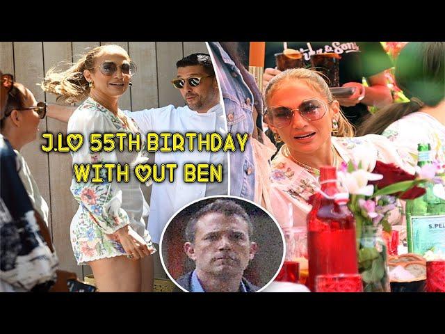 Jennifer Lopez’s Emotional 55th Birthday Lunch in the Hamptons — Ben Affleck Nowhere to be Seen!