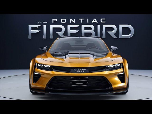 The 2025 Pontiac Firebird: A Bold Return of the Legendary Muscle Car