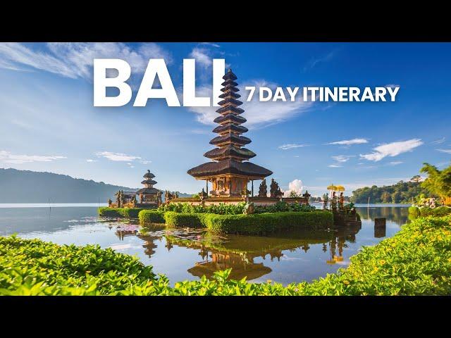 Ultimate 7-Day Bali Itinerary | Flights, Budget, Best Places & Must-Do Activities!