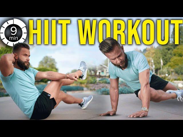 9 Minute HIIT Workout For Beginners (Burn Calories!)