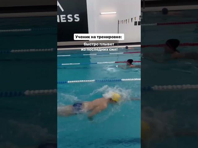 Школа плавания Let’s swim, обучение плаванию для взрослых Санкт Петербург (Спб) #шортс