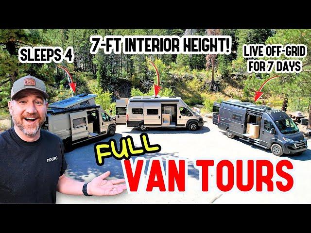 Is this the BEST POP TOP Campervan on the Market (3 FULL VANS TOURS)