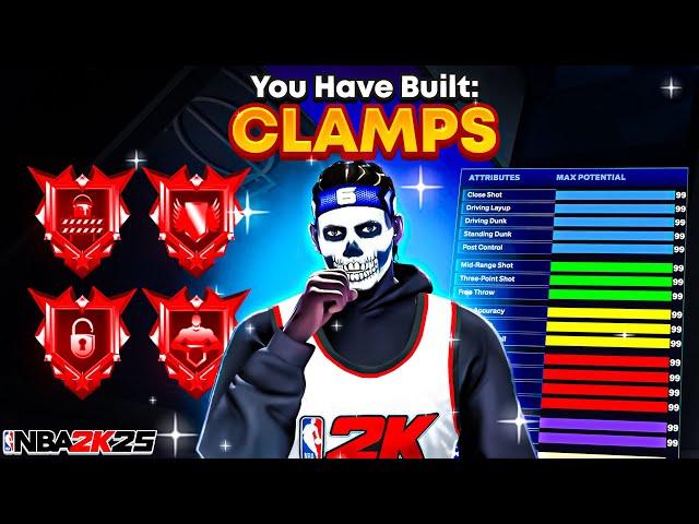 NEW “CLAMPS” BEST LOCKDOWN BUILD is A MONSTER on NBA 2K25BEST BUILD 2K25!