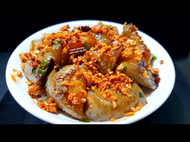 CÀ TÍM XÀO TỎI món ngon nhanh gọn | vegan recipes