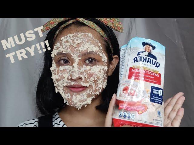 5 DAYS OATMEAL MASK ON ACNE PRONE SKIN