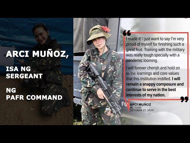 ARCI MUÑOZ, ISA NG SERGEANT NG PAFR COMMAND