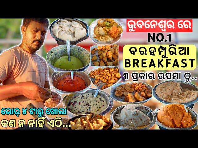 ବରହମ୍ପୁରିଆ ଜଳଖିଆ | BEST BERHAMPUR BREAKFAST IN BHUBANESWAR | SOUTH INDIAN | STREET FOOD BHUBANESWAR