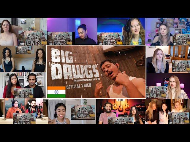 HANUMANKIND - BIG DAWGS Ft. kALMI Music Video Reaction Mashup 