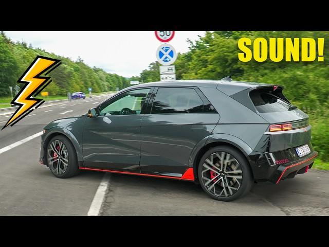 Cars Leaving Nürburgring Tankstelle - 700HP EVO ANTI-LAG, Funny Moments, IONIQ 5N, M2C MANHART