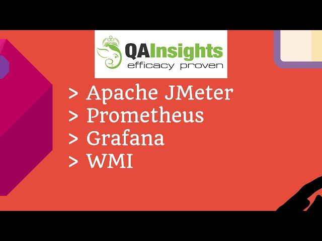 Apache JMeter, Grafana, Prometheus, and WMI Integration