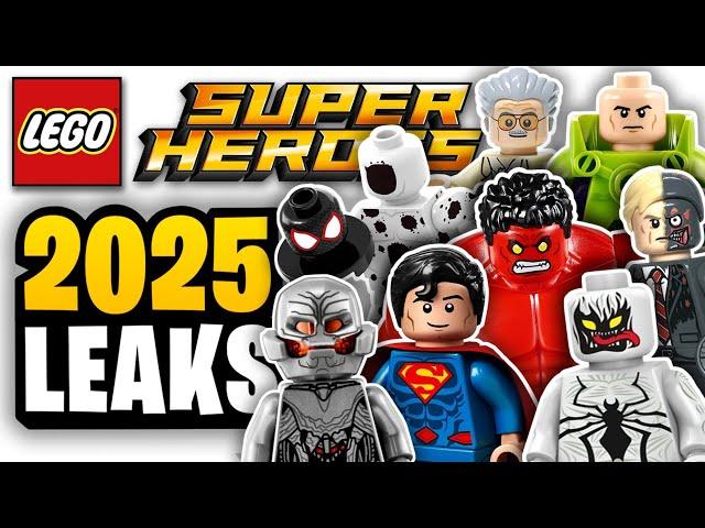 LEGO DC & Marvel 2025 Set Leaks - SUPERMAN, SPIDER-VERSE & MORE!