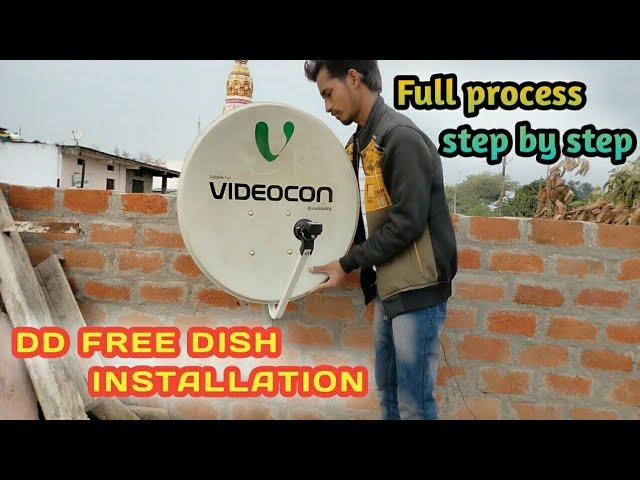 DD Free Dish installation step by step Hindi ! Att all Tech Trick