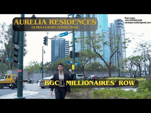 Aurelia Residences BGC I INSIDE an Ultra-Luxury Condo in Millionaire's Row I 3 Bedroom