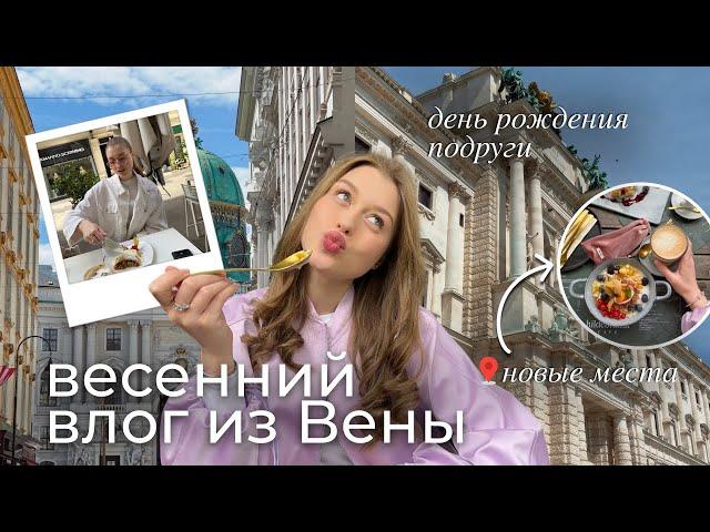 ВЕСЕННИЙ ВЛОГ ИЗ АВСТРИИ: Новые места в Вене и день рождения подруги