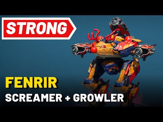 Fenrir Screamer Growler - War Robots Gameplay (No Commentary) WR F2P