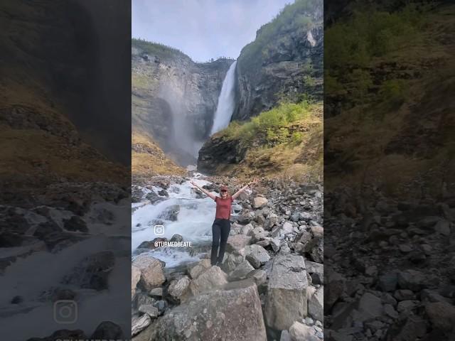 Vettisfossen  Such a beautiful hike! Can wait to go there again, and film the #hike!#norway#nature