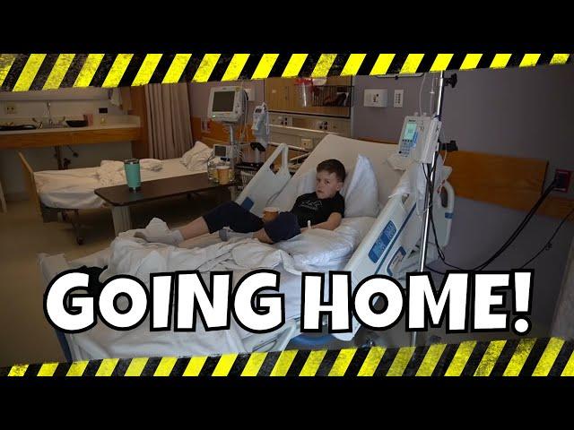 ANDREW GETS TO LEAVE THE HOSPITAL! 