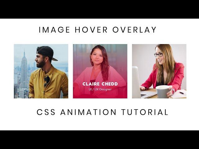 CSS Image Hover Overlay Effects | CSS Image Hover Effect
