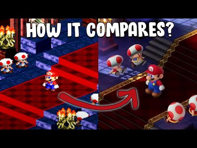 Super Mario RPG Remake - How It Compares To The Original Game?