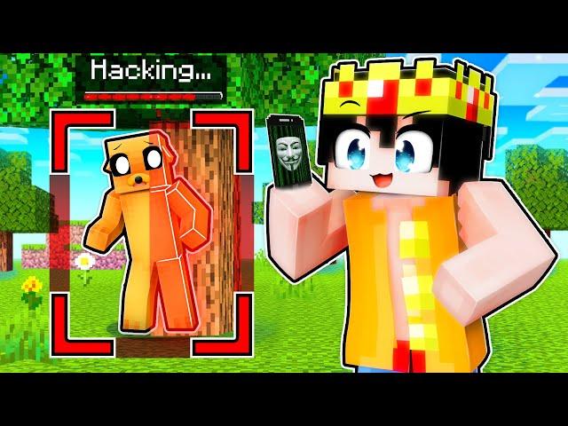 Uso HACKS en el Escondite con los Compas  TROLLINO es HACKER en Minecraft