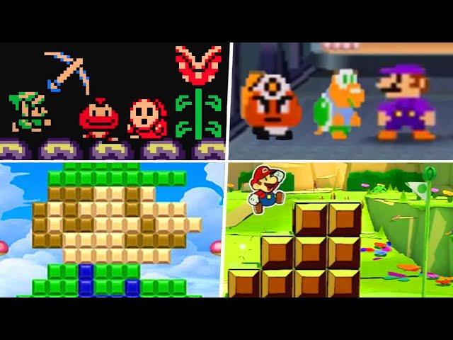 Evolution of Retro Super Mario References in Nintendo Games (1993 - 2021)