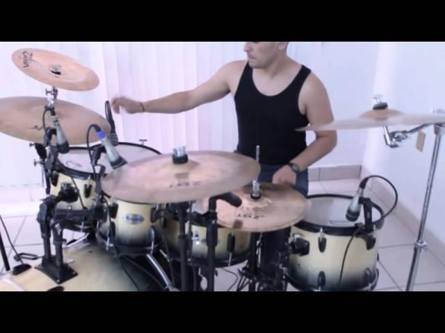 play along Dave Weckl, Lalo Olivares drum cover