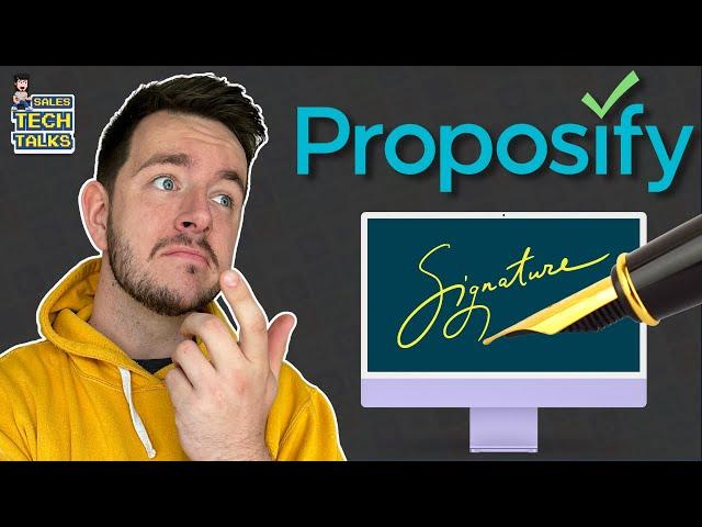 Proposify Review  Proposal Software vs eSign