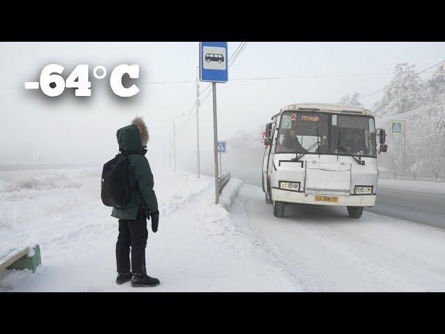 Going to School in the Coldest Town on Earth (−64°C, −84°F) | Yakutsk, Siberia