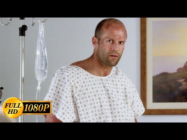 Jason Statham escapes from hospital in serious condition / Parker (2013)