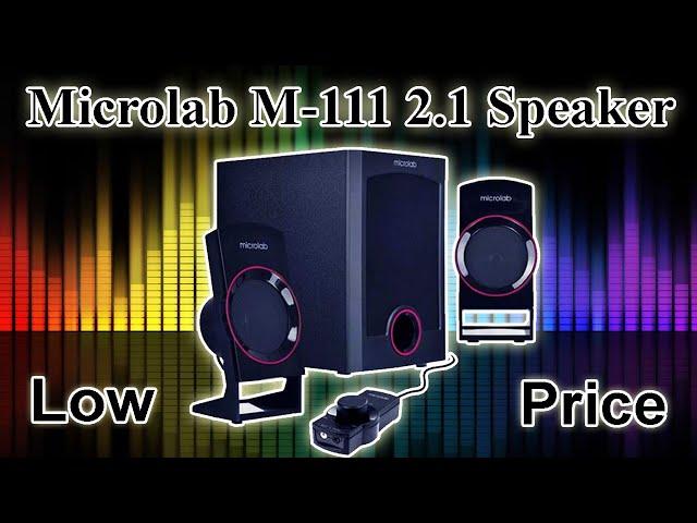 Microlab M-111 2.1 Multimedia Speaker | Microlab Desktop sound box |
